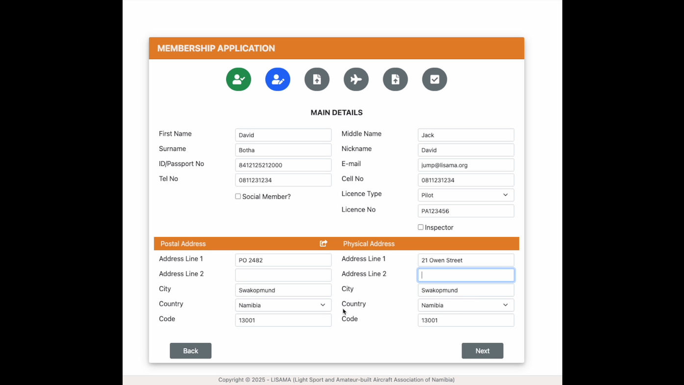 How to apply for membership